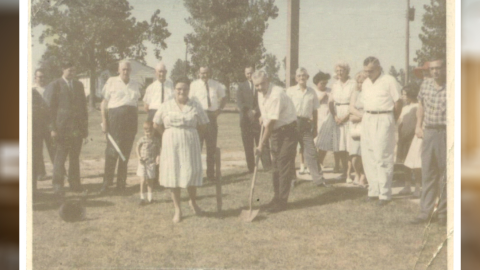 History photo of a group of people 